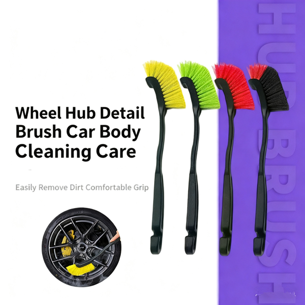 1PC   Car Tire Wheel Rim Cleaning Brush Detailing Brushes Washing Brush Tool Universal Wheel Tire Car Cleaning Accessories