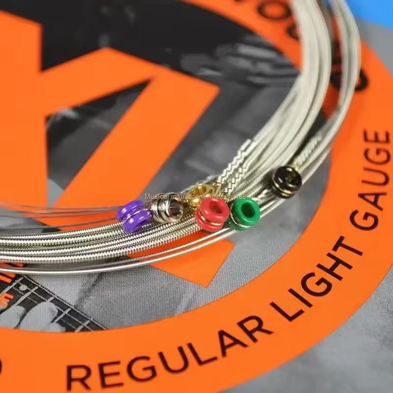 Electric Guitar Strings Consistent Feel Perfect Intonation For 6 String Guitars Super Light Music Accessories E-1260