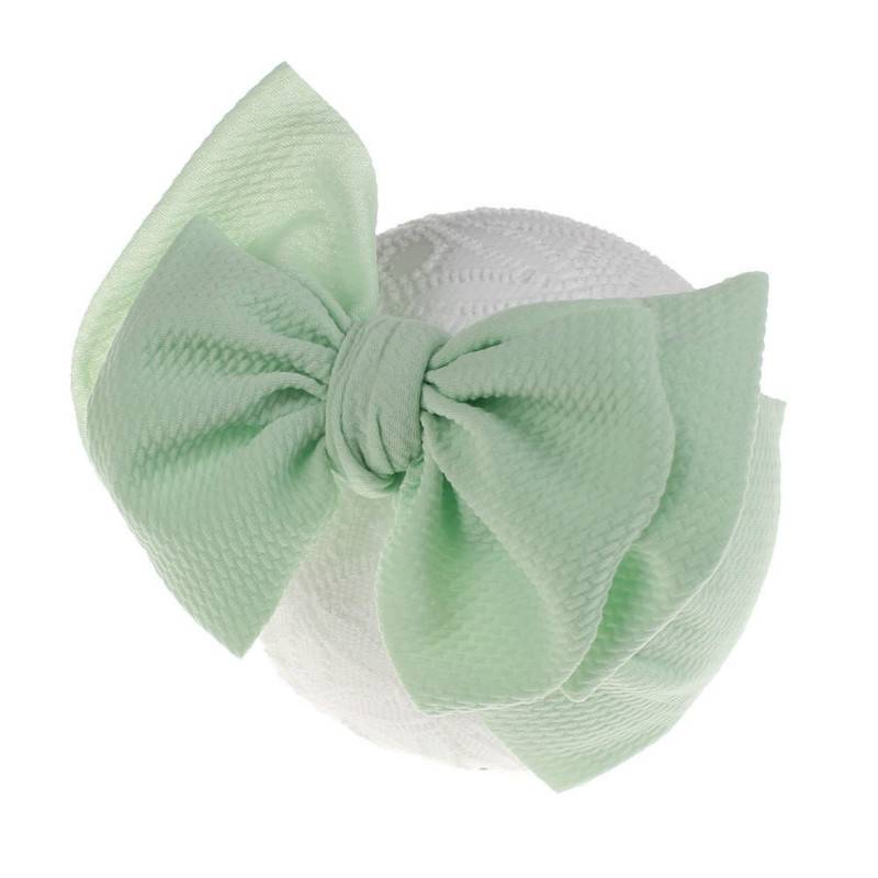 Big Baby Headband Girl Newborn Kids Children Elastics Rubber Bandage Hair Accessory Hairbands Turban Bow Clothing Photography TS40-8