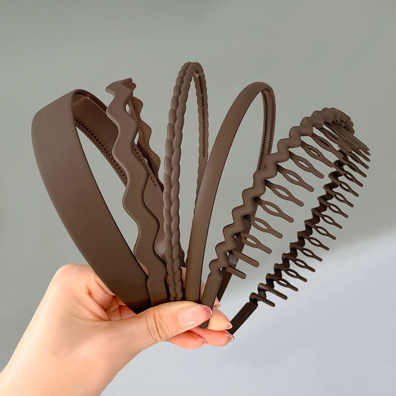 Non-slip Hair Bands for Women Men Simple Bezel Headband Washing Hair Bang Holder Facial Mask Hair Hoop Hairband Hair Accessories A-1994