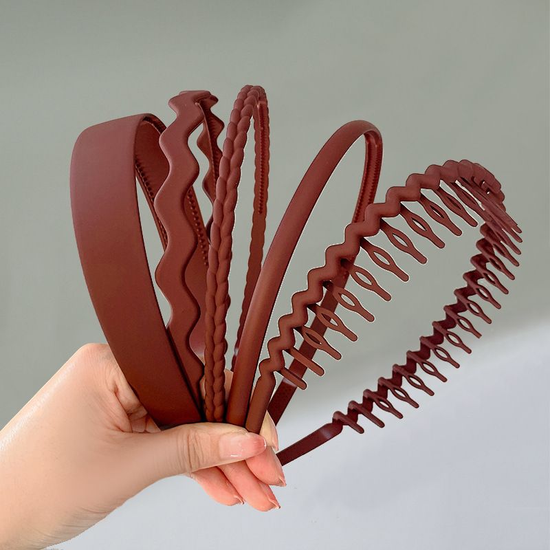 Non-slip Hair Bands for Women Men Simple Bezel Headband Washing Hair Bang Holder Facial Mask Hair Hoop Hairband Hair Accessories A-1994