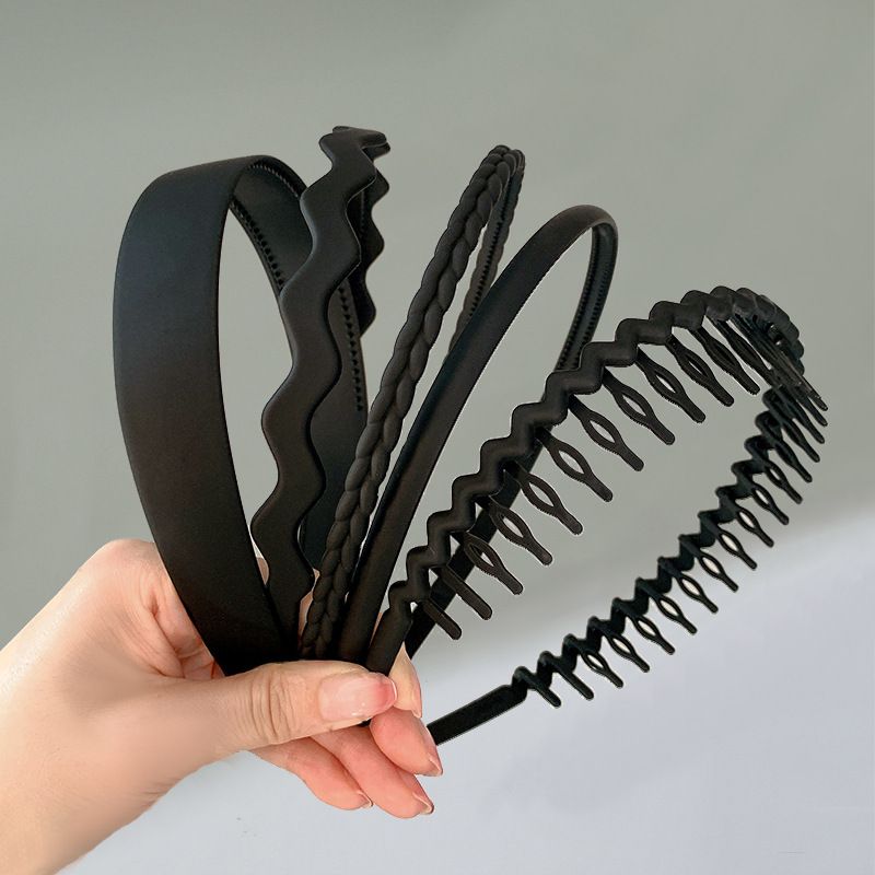 Non-slip Hair Bands for Women Men Simple Bezel Headband Washing Hair Bang Holder Facial Mask Hair Hoop Hairband Hair Accessories A-1994