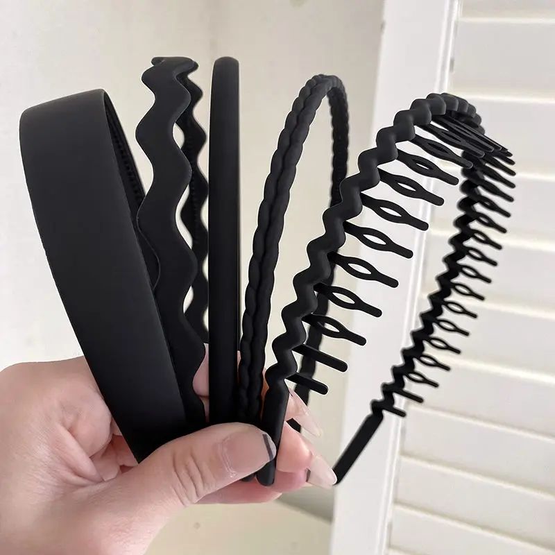 Non-slip Hair Bands for Women Men Simple Bezel Headband Washing Hair Bang Holder Facial Mask Hair Hoop Hairband Hair Accessories A-1994