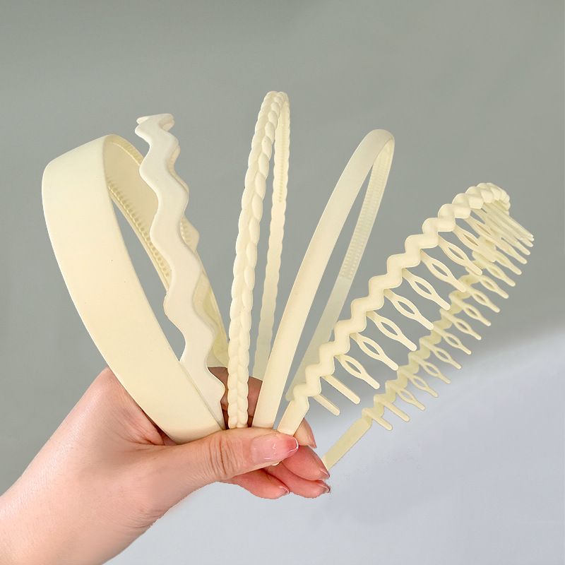 Non-slip Hair Bands for Women Men Simple Bezel Headband Washing Hair Bang Holder Facial Mask Hair Hoop Hairband Hair Accessories A-1994