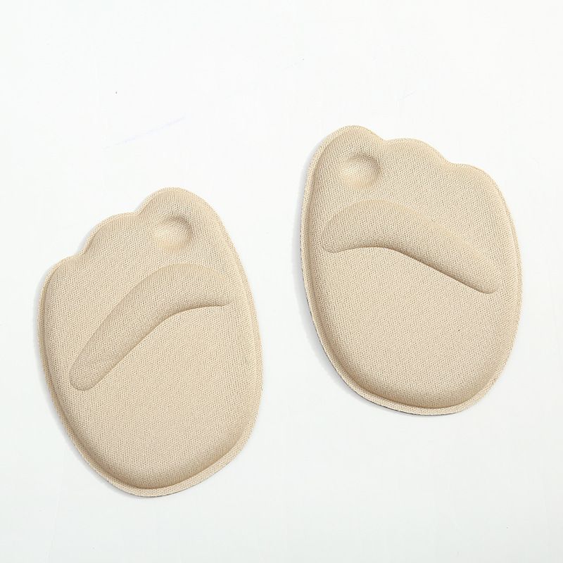 2 pairs Women High Heel Forefoot Pad for Massaging Toe Pad Shoes Insert Half Insoles Plantar Fasciitis Pain Relief Comfortable Foot Care B2-75-2
