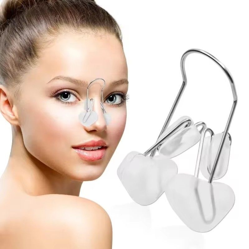 Nose Up Lifting Shaping Shaper Orthotics Clip Beauty Slimming Massager Straightening Nose Clips Tool Nose Up Clip Corrector B2-974