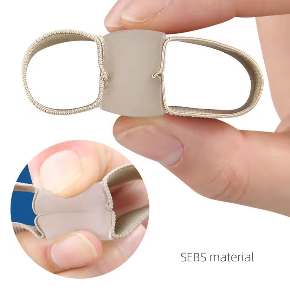 1Pc  Toe Separator Hallux Valgus Bunion Corrector Orthotics Feet Bone Thumb Adjuster Correction Pedicure Feet Straightener B2-1001