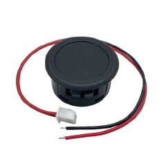 Dc 4-100v Led Digital Display Round Two-wire Voltmeter Dc Digital  Car Voltage Current Meter Volt Detector Tester Monitor Pane C-350