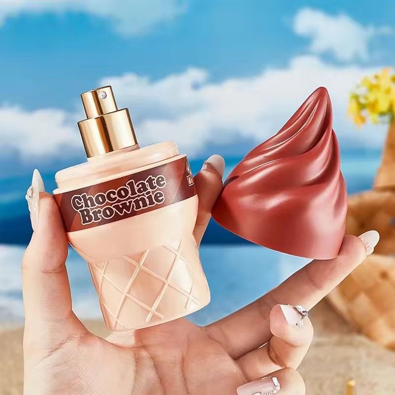 Ice Cream Chocolate Coffee Caramel Vanilla Perfume Spray,Sweet Warm Oriental Gourmand Women Scent,Coconut Fruity Fragrance Mist