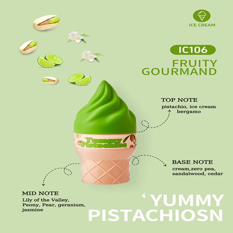 Ice Cream Chocolate Coffee Caramel Vanilla Perfume Spray,Sweet Warm Oriental Gourmand Women Scent,Coconut Fruity Fragrance Mist