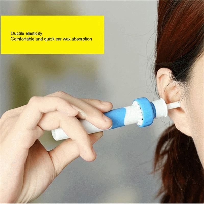 Ear Wax Removal Kit Ear Cleaner Portable Automatic Electric Vacuum Ear Wax Ear Wax Remover Ear Wax Cleaning Tool Set E-1153