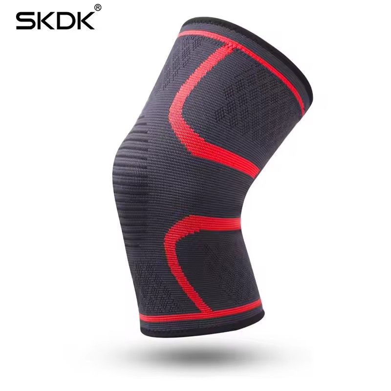 1PC Knee Protector High Elasticity Knee Support Pads Breathable Relieve Arthritis Basketball Train Gym Sports Outdoor Guard Kneepad FZ-106-4