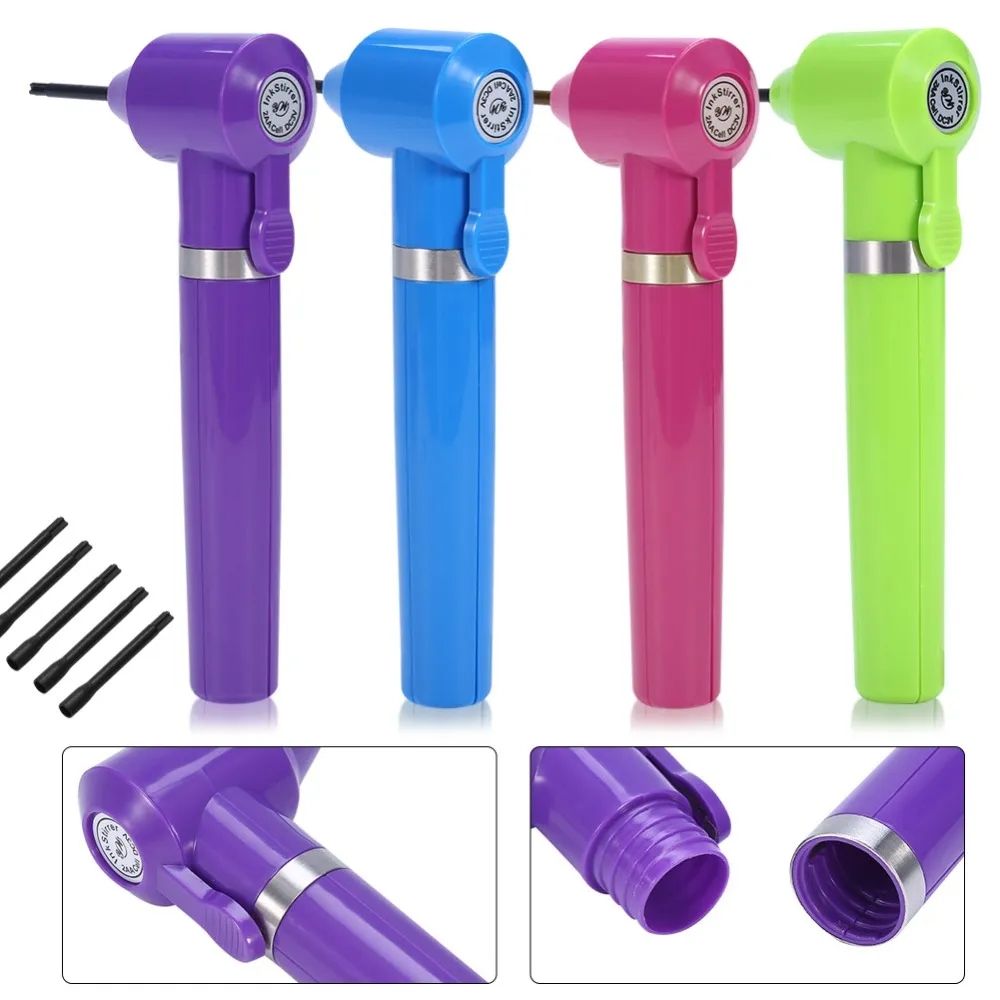 1pc Multicolor Electric Tattoo Ink Mixer Pigment Stirrer With 5 Sticks Mixing Tattoo Machine Supplies Tattoo Accessories Set C-495