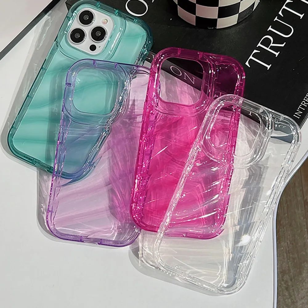 Luxury Water Wavy Pattern Case For Iphone 11 Cover Iphone 14 13 Pro Max 12 XR 7 8 Plus X Xs SE 6s14Promax 13promax Silicon Funda