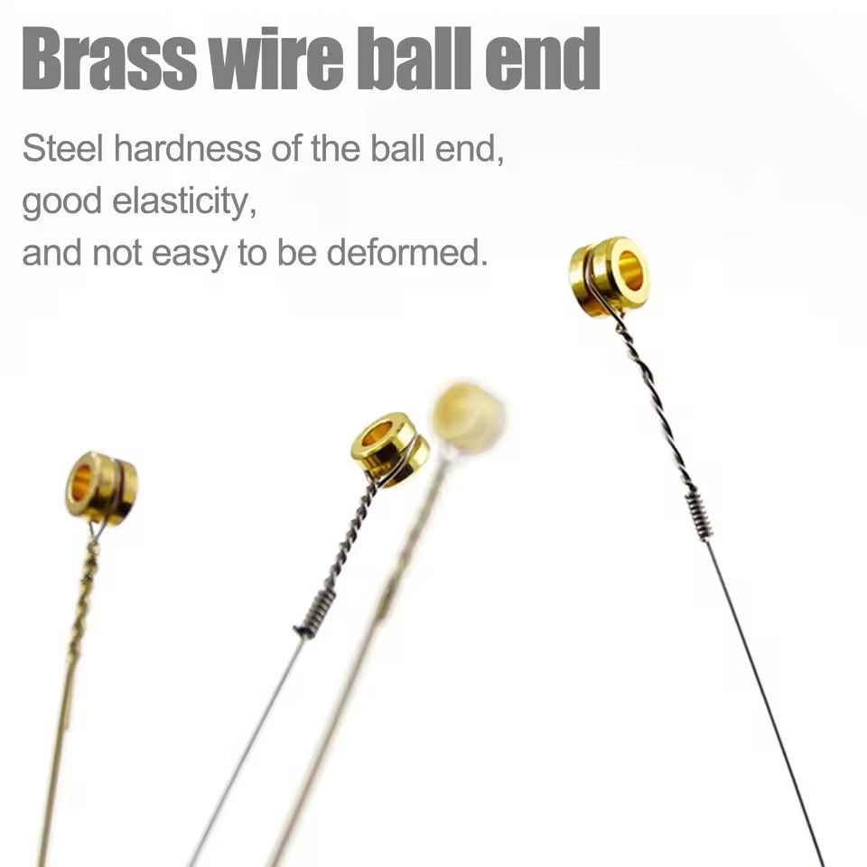 1 SET 6 Pieces Copper Guitar Strings 1-6 for Classical Classic Steel Wire Classic Acoustic Folk Guitar Parts Accessories E-1004