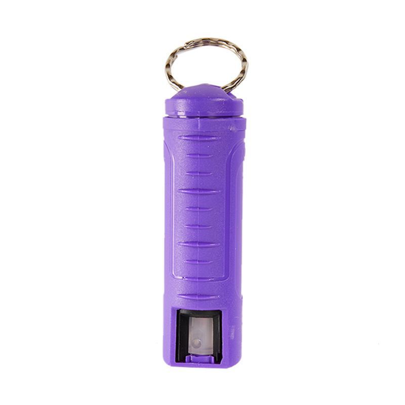 20ml Women Self Defense Pepper Spray Plastic Case Emergency Box Spray Shell with Key Ring Keychain Portable Defend Tool C-489