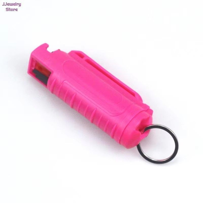 20ml Women Self Defense Pepper Spray Plastic Case Emergency Box Spray Shell with Key Ring Keychain Portable Defend Tool C-489