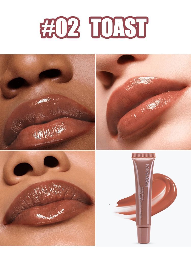 1PC Moisturizing Mirror Lip Gloss Nutritious Lip Oil Cosmetic Portable Make-up Silicone Phone Case For Iphone Lipgloss Holder Cover B2-980
