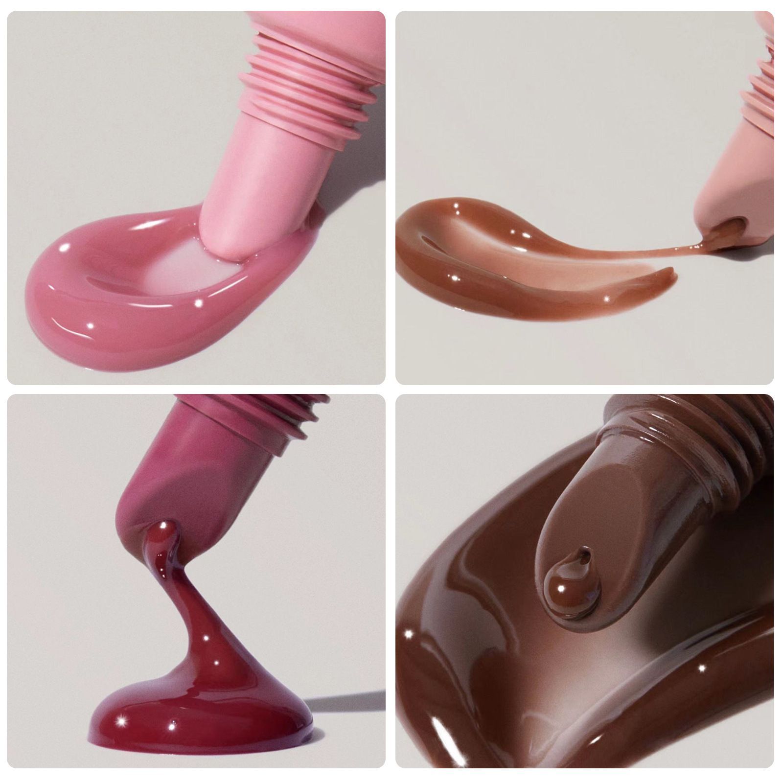 1PC Moisturizing Mirror Lip Gloss Nutritious Lip Oil Cosmetic Portable Make-up Silicone Phone Case For Iphone Lipgloss Holder Cover B2-980