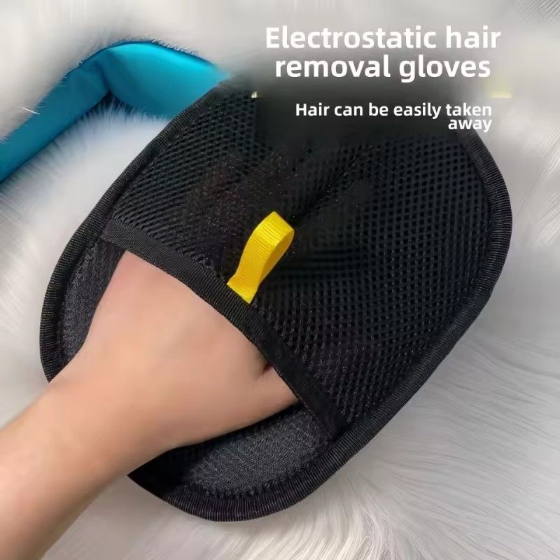 1pc Pet Hair Removal Gloves Hair Removal Brushing Tools for Dogs and Cats Cleaning Care Brush Efficient Clothing Hair Remover