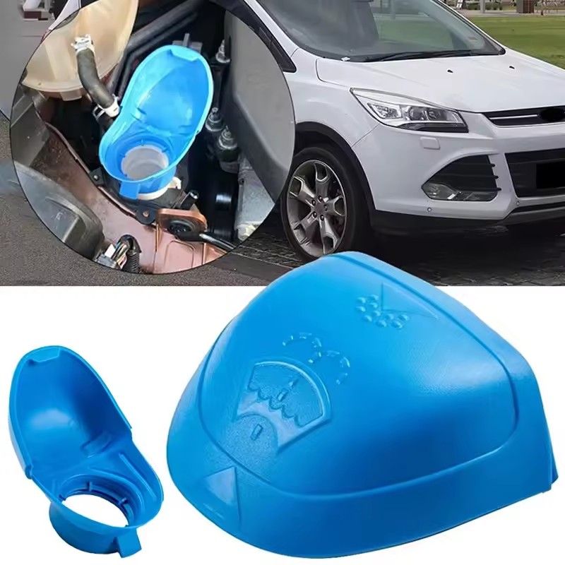1PC  Windshield Glass Cleaning Tank Spray Bottle For Skoda Car Washer Cover Wiper Accessories