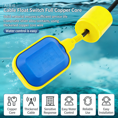 1PCS    Controller Float Switch Liquid Switches Liquid Fluid Water Level Float Switch Contactor Sensor