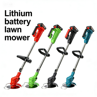 Cordless Electric Lawn Mower 21 Inch Battery Self Propelled Mulching Grass Catcher Adjustable Height Garden Yard Lawn Mower