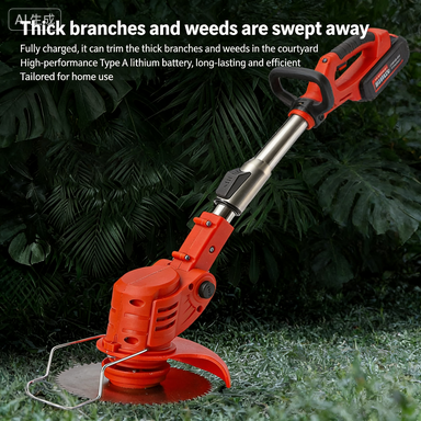 Cordless Electric Lawn Mower 21 Inch Battery Self Propelled Mulching Grass Catcher Adjustable Height Garden Yard Lawn Mower