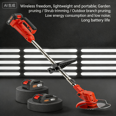 Cordless Electric Lawn Mower 21 Inch Battery Self Propelled Mulching Grass Catcher Adjustable Height Garden Yard Lawn Mower