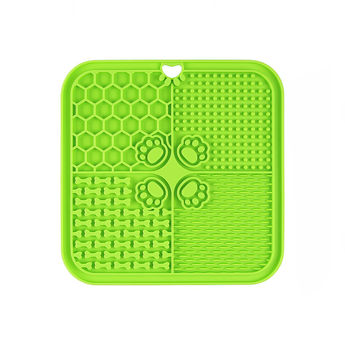 Silicone Material Pet Lick Mat Suction Cup Slow Feeding Design Slow Feeder Bathing Distraction Training Feeder Dog Food Plate