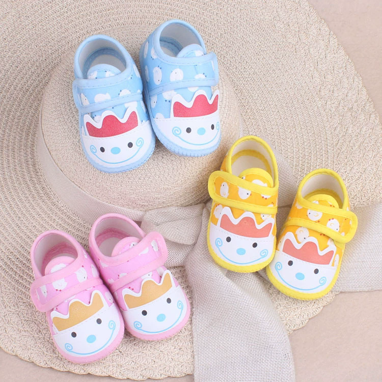 Spring and Autumn Anti slip Baby Walking Single Shoes Butterfly Bow Square Mouth Shoes Baby Single Shoes