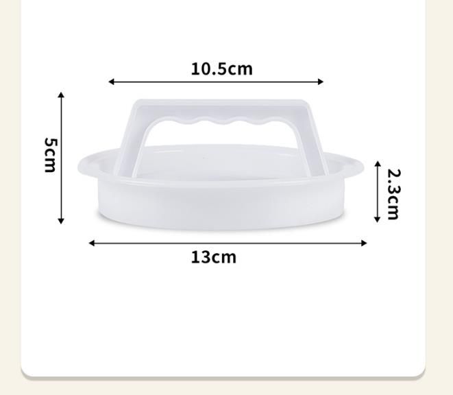 Plastic Burger Multi-Purpose Meat Press Hamburger Press Hamburger Meatloaf Mould Kitchen Tools Burger Press