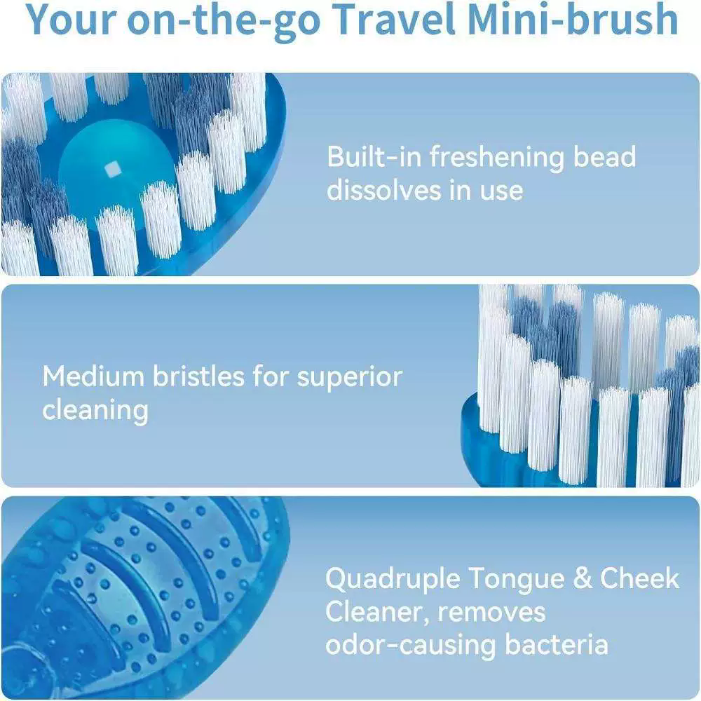 5 in 1 Toothbrush & Floss 12Pcs Mini Toothbrushes with Toothpaste All in one Oral Care Toothpaste and Floss Disposable Travel