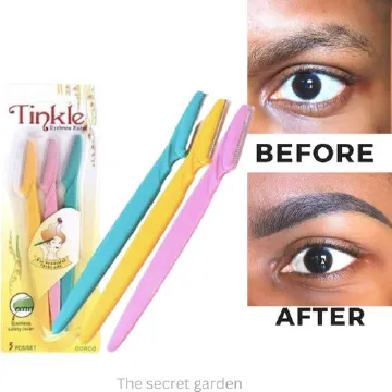 Tinkle Eyebrow Shaper Razor- 3pcs
