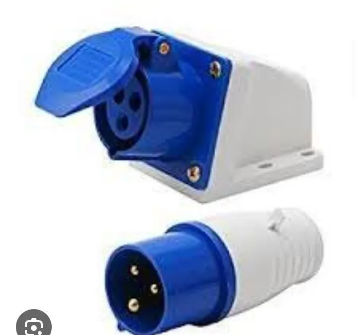 1set 32 Amp 3 Pin Industrial Site Plug Socket Ip44 2pe Male/female Industry Electrical Socket Connector 220-240v Blue😶‍🌫️Type:Wrist Strap Durable Material Stylish Design Versatile Usage Great