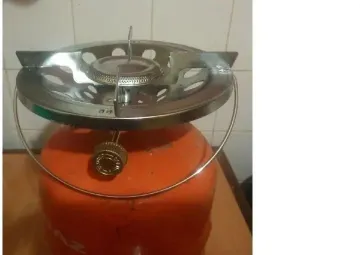 COMPLETE BURNER🥰Portable Camping LPG Gas Stove Burner Complete With Control Valve🧶stove comes with an easy-to-use control valve, allowing precise flame adjustment for simmering or high-heat