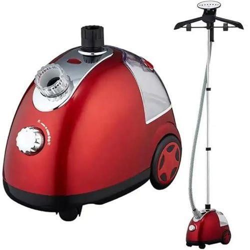 SK-4002 Stand Alone Garment Steamer – 1.6L Powerful steam output removes wrinkles quickly and easily, Safe for most fabrics including cotton, silk, polyester, and suits.