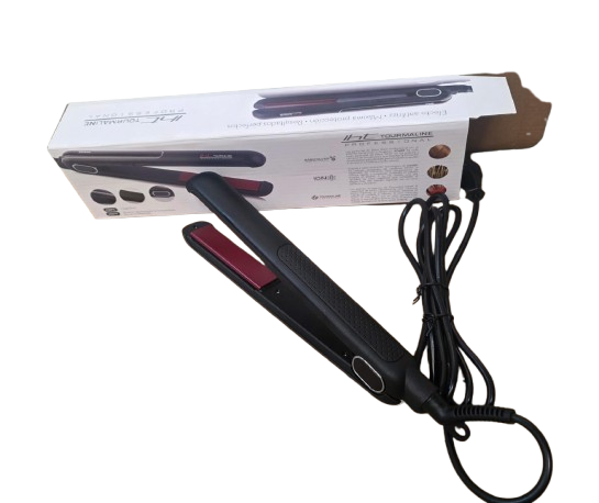 Komex Hair Flat Iron – Professional Ceramic Hair Straightener, Fast heat-up for quick styling, Even heat distribution to protect hair, Lightweight and ergonomic design for easy handling.