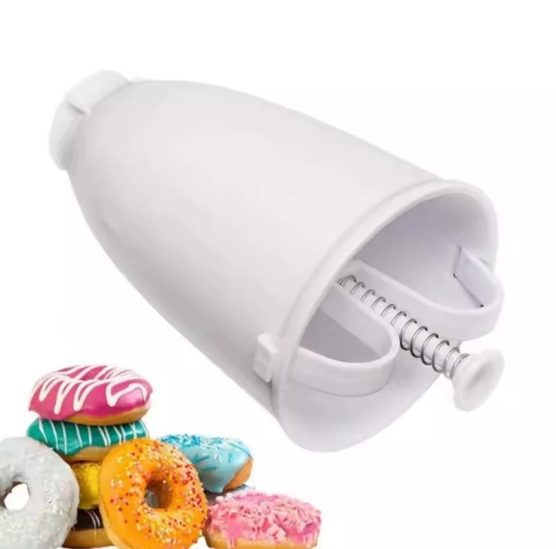 Donut Cutter| Manual Doughnut Shaper Cutter – Easy Press Donut Maker Baking Tool, Simple manual press design for perfectly shaped doughnuts