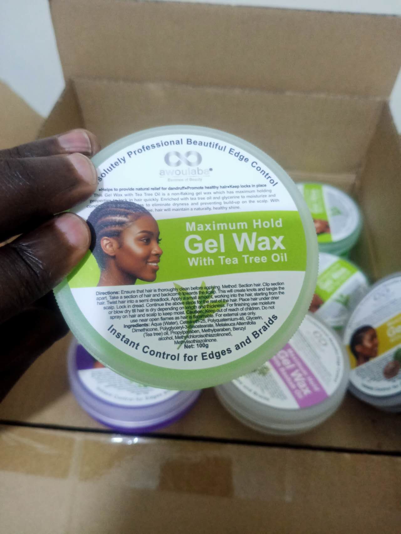 Maximum Hold Gel Wax