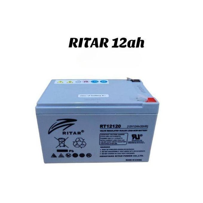Solarmax 12V 7Ah Rechargeable Deep Cycle Sealed Lead Acid Solar UPS Battery 20HR