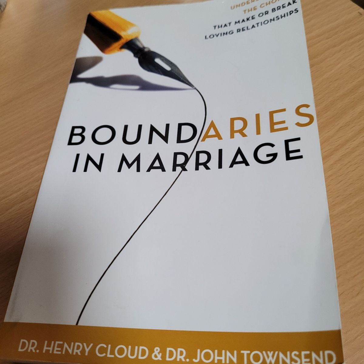 Boundaries in Marriage by Henry Cloud & John Townsend