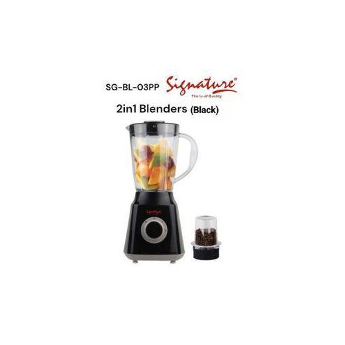 SIGNATURE Blenders 1.5L 
Jug Capacity 300-350W SG-BL-03P 
Electric Blender with Grinder and Smoothie Mixer for Home and commercial use