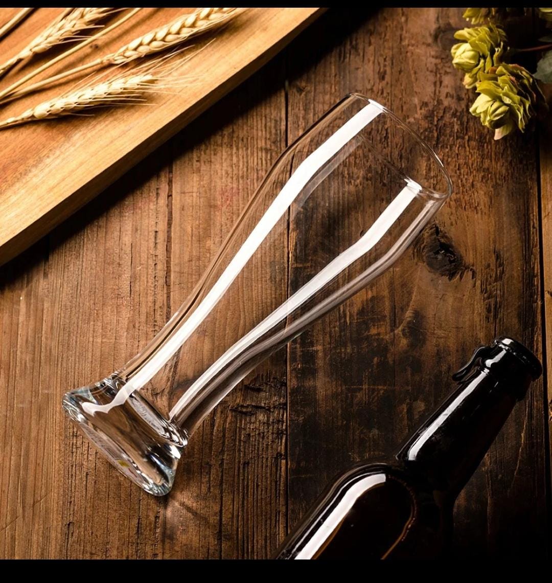 GLASSES. 6 pcs beer glass 600ml, for all drinking purpose, especially for juice, beer, wine, whiskey, and cocktails, Food-grade standard ,can pass food testing.