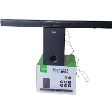SOUND BARS. Synix soundbar woofer SYN 60, AUX input and optical input, USB input and HDMI ARC, Wireless Bluetooth connection, LED Indicator, Digital Amplifier with DSP, Remote Controller
