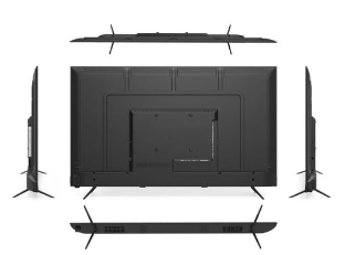 Vision Plus 55" 4K QLED Frameless Design TV with Vidaa OS  2 Year WRTY) Dolby Audio Frameless Design / Ultra Slim Hotel Mode / Sleep Timers / Auto Shut Off / Power On Remember