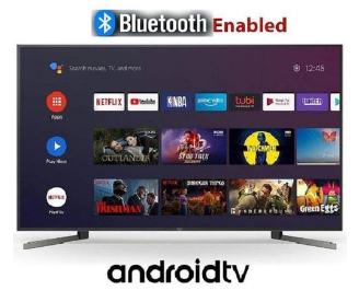 Vitron 50" Inch TV HTC5008FS Frameless 2K FULL HD Android Smart TELEVISION Bluetooth Netflix Youtube1.5G+8G USB/SD WIFI ENABLED Television ICAST SCREEN
