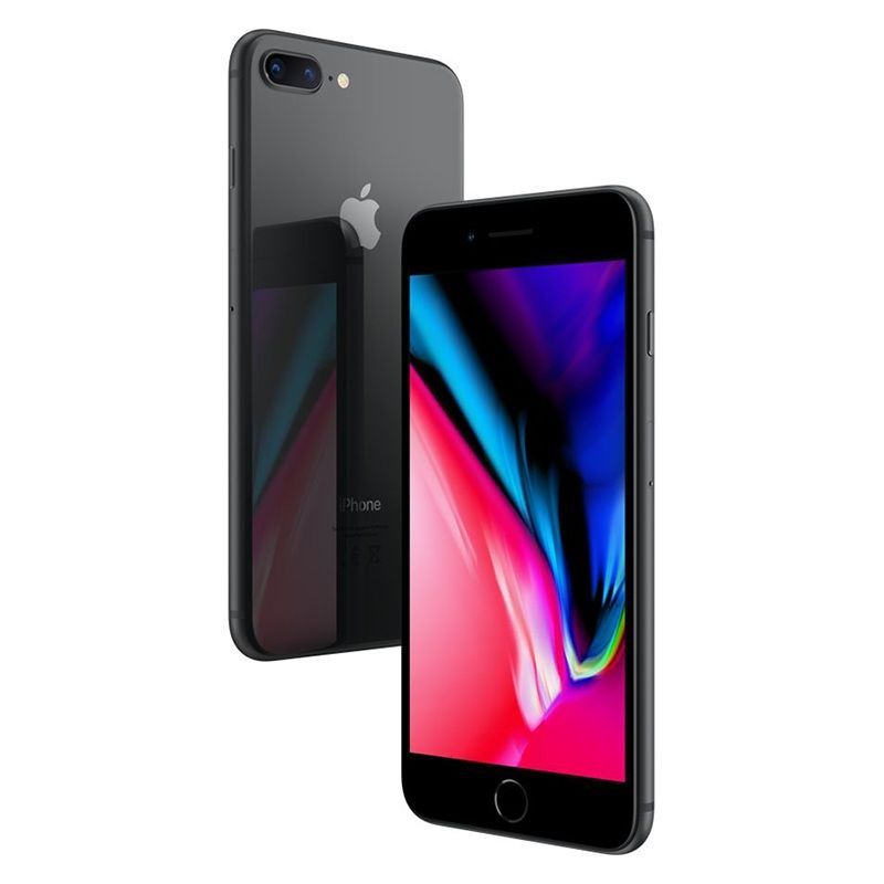 Refurbished iphone 8 plus 128GB    64GB/256GB+3GB 12MP+7MP 5.5 inch with fingerprint iphone8 plus unlocked