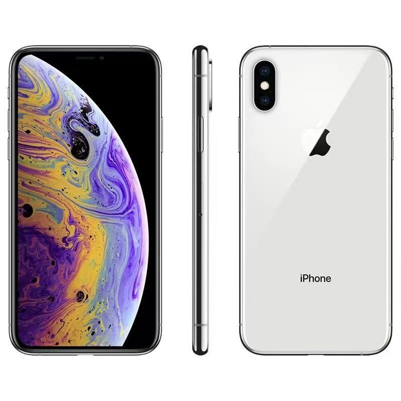 Refurbished Apple iPhone XS 4G, A12 Bionic Chip, 5.8-inch Display, 12MP Camera, 2658mAh Battery, 64GB/256GB, Used Smartphone, Face ID System