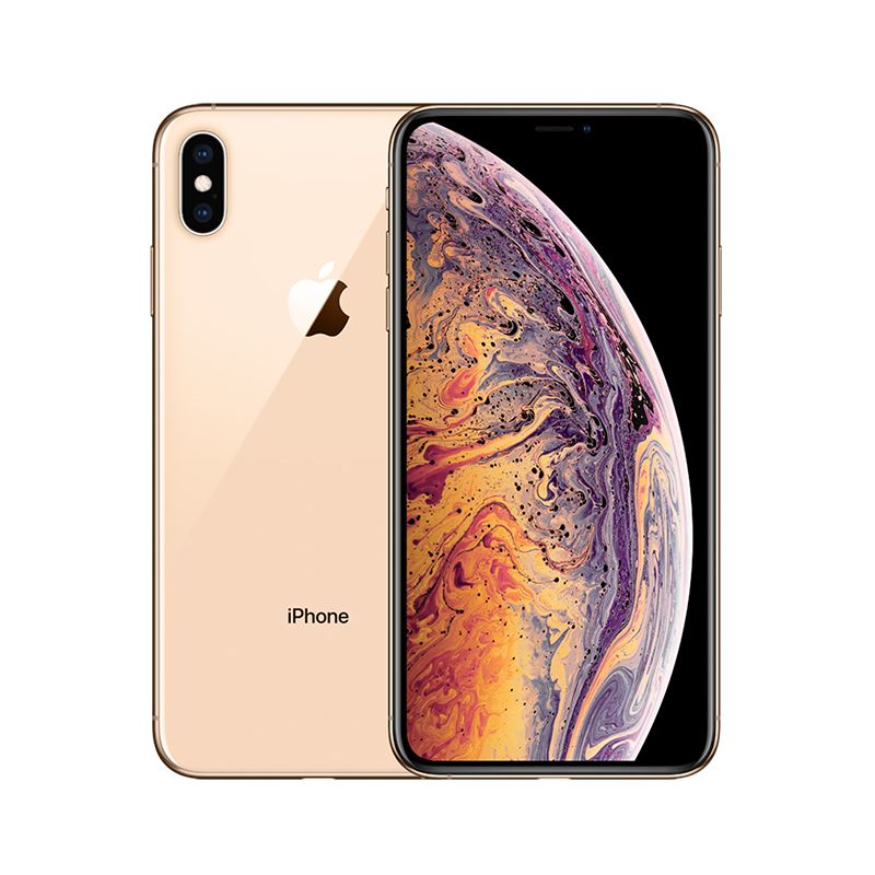 Refurbished Apple iPhone XS Max, 64GB/256GB ROM, 4GB RAM, Dual nano-SIM, 4G LTE, Face ID, Dual 12MP Cameras, 2160P Video Recording, 3174mAh Battery, 6.5-inch Retina Display (International Used Version
